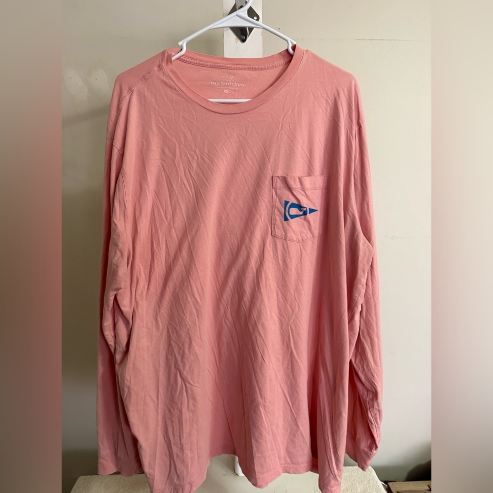 Vineyard Vines Long Sleeve Pocket Tee